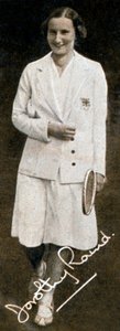 Miss Dorothy Round, Wimbledon kampioen dames, 1934