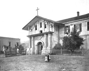 Mission Dolores, San Francisco, Californië, VS, ca. 1900