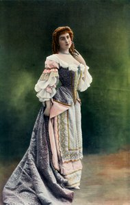 Mlle. Felyne - Du Theatre National De LOdeon - Rol van Leonore - LEcole Des Maris, 1904