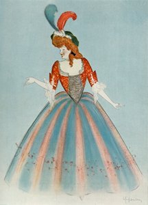 Mme Rejane - Rol van de Montansier. - La Montansier, 1904
