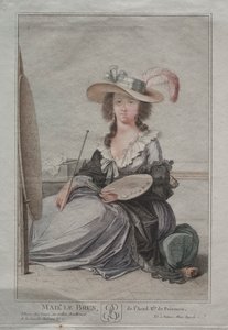 Mme Vigée Lebrun, ca. 1800 door Unbekannt