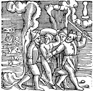 Mozes bevrijdt de Israëlieten uit Egypte, 1557