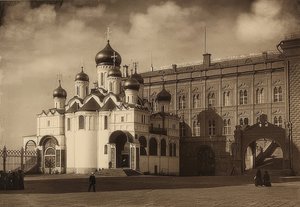 Moskou. Verkondigingskathedraal door Unbekannt