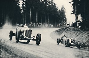 Autoracen op de Nürburgring, 1937
