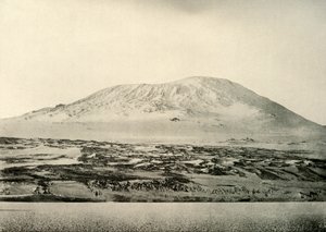 Mount Erebus...De oude krater aan de linkerkant door Unbekannt
