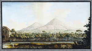 De Vesuvius, Koninkrijk Napels, ca. 1767