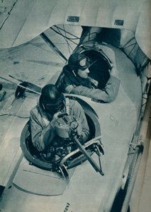 Verplaatsbaar kanon van een tweezits jachtvliegtuig, ca. 1935-1937 door Unbekannt