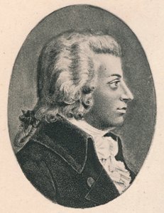 Mozart, 1895 door Unbekannt