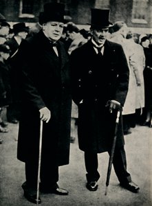 Mr. Chamberlain en Mr. Churchill, 23 februari 1940