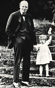 Mr. Churchill met Zijn Dochter