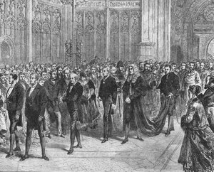 Eerste premierschap van Mr. Gladstone: De vergadering van het parlement van 1868-1874, 1901 door Unbekannt