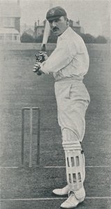 Mr. Maclaren aan het batten, ca. 1900, 1910 door Unbekannt