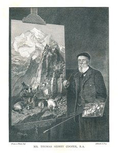 Mr. Thomas Sidney Cooper R.A, 1894 door Unbekannt