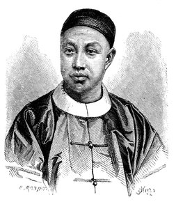 Mr Yang, Attaché van de Chinese Legatie in Parijs, ca. 1890