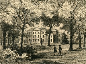 Het huis van mevrouw Thrale, Streatham, ca. 1878 door Unbekannt