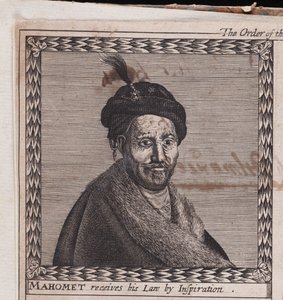 Mohammed Uit: De orde van de Inspirati, 1659 door Unbekannt
