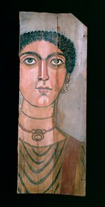 Mummieportret, 90-110 AD door Unbekannt