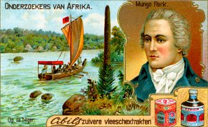 Mungo Park, Schotse ontdekkingsreiziger, ca. 1900