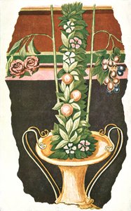 Muurschildering in een Romeinse villa, Commugny, Zwitserland, 1928 door Unbekannt
