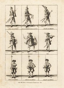 Musket- en hellebaardoefeningen