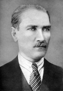 Mustapha Kemal Pasha 1881-1928, Turkse revolutionair, 1926 door Unbekannt