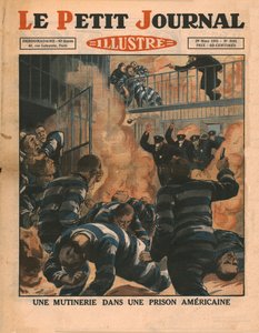 Muiterij in een Amerikaanse gevangenis, 1931 door Unbekannt