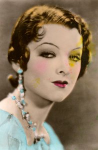 Myrna Loy 1905-1993, Amerikaanse actrice, 20e eeuw