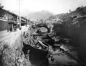 Nagasaki, Japan, ca. 1900 door Unbekannt