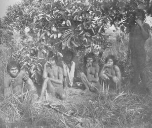 Nambikwara Indianen van de Staat Matto Grosso, gepacificeerd door Kolonel Rondon, maar nog niet volledig gedocumenteerd