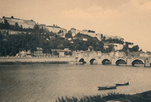 Namur Citadel en Pont de Jambes, c1900
