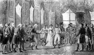 Napoleon Bonaparte wordt uitgeroepen tot keizer van de Fransen in Saint-Cloud, 18 mei 1804