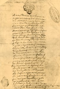 Geboorteakte van Napoleon, 21 juli 1771, 1921 door Unbekannt