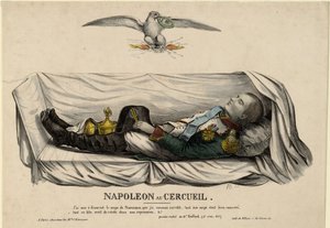 Napoleons kist, ca. 1840 door Unbekannt