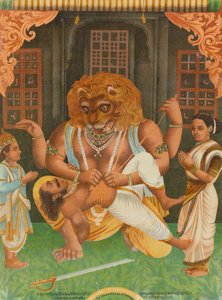Narasimha, 1886 door Unbekannt