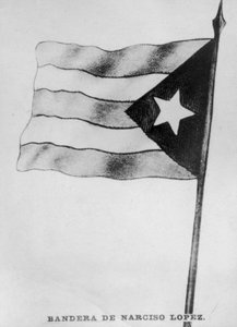Vlag van Narciso Lopez