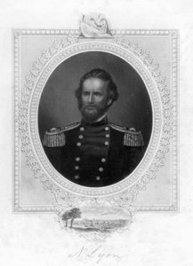 Nathaniel Lyon 1818-1861, Amerikaanse generaal, 1863 door Unbekannt