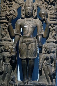 Nationaal museum van India, Delhi. Vishnu met metgezellen. Oostelijke Ganga door Unbekannt