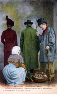 Inheemse Kleding van Sarthe, ca. 1900