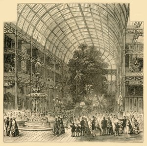 Schip van de Grote Tentoonstelling van 1851, ca. 1876