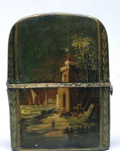 Necessaire met Geurflesjes, begin 1800s
