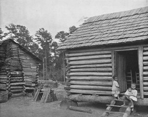 Neger Blokhutten, Thomasville, Georgia, VS