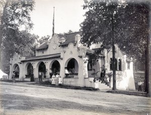 New Mexico State Building op de Wereldtentoonstelling 1904 door Unbekannt