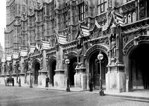 New Palace Yard, Westminster, Londen, c1905 door Unbekannt