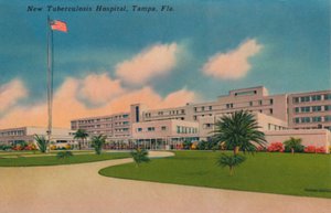 Nieuw tuberculoseziekenhuis, Tampa, Fla., c1940s door Unbekannt