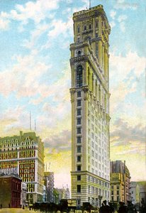 New York Times Gebouw, New York City, New York, VS, begin 20e eeuw door Unbekannt