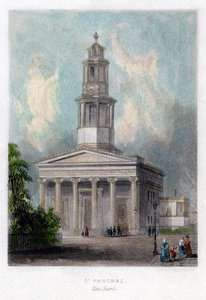 Nieuwe kerk, St Pancras, Londen door Unbekannt