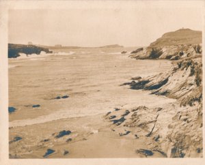 Newquay vanaf Porth door Unbekannt