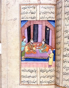 Nezami, Perzische dichter, vertelt het verhaal van Alexander de Grote