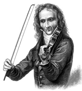 Niccolò Paganini, Italiaanse violist, altviolist en componist, 1830s