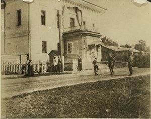 Nicolaas II van Rusland met familie in Tobolsk